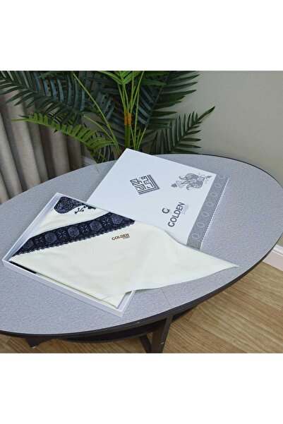 Genrics Luxury embroidered shawl, size 58