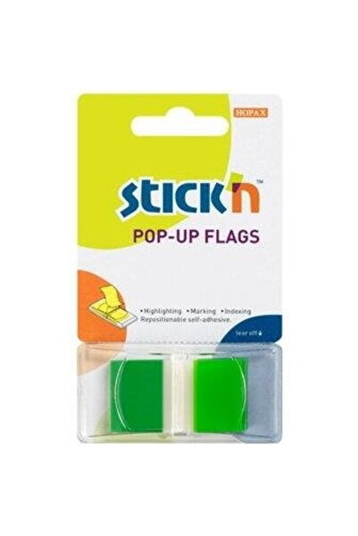 Stickn Film index autoadeziv 45 x 25mm, 50 file/set, cu dispenser, Stick"n Po...