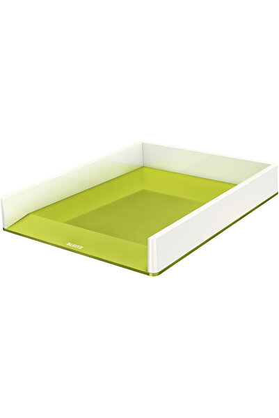 Leitz Wow document tray, dual colors - metallic green
