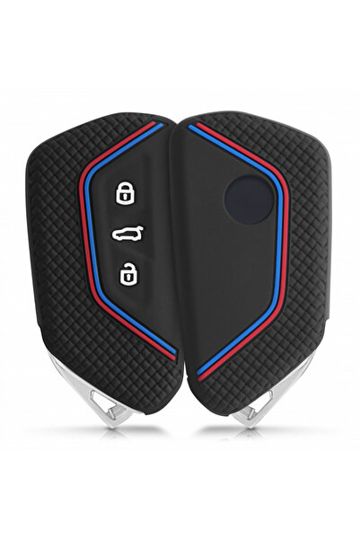 KWmobile Carcasă cheie auto pentru VW / Skoda / Seat - 3 butoane, kwmobile, s...