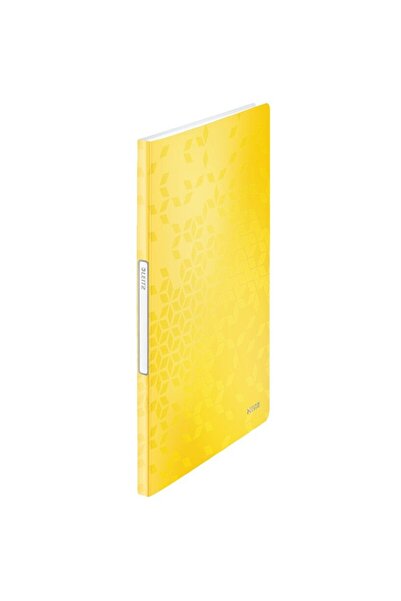 Leitz Mapa de prezentare WOW, coperta moale, PP, A4, 20 de folii, galben