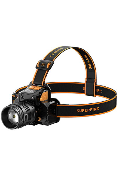 SUPERFIRE Lampă frontală HL58, 350lm, USB