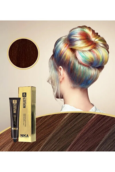Nika Reflective hair dye, medium natural sandy blonde - 7.8/7BG