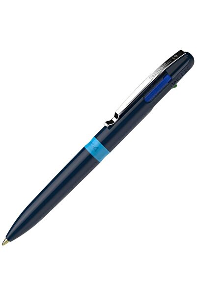 SCHNEIDER Pix Take 4, corp bleumarin/bleu, clema metalica - 4 culori