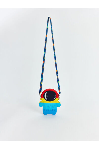 LC Waikiki Geantă crossbody pentru băieți cu figurină astronaut mixtă