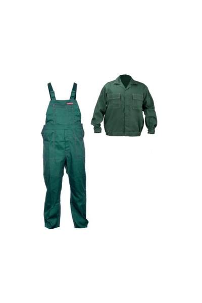 LAHTI.PRO.Q Costum salopeta combinat / verde - s/h-164