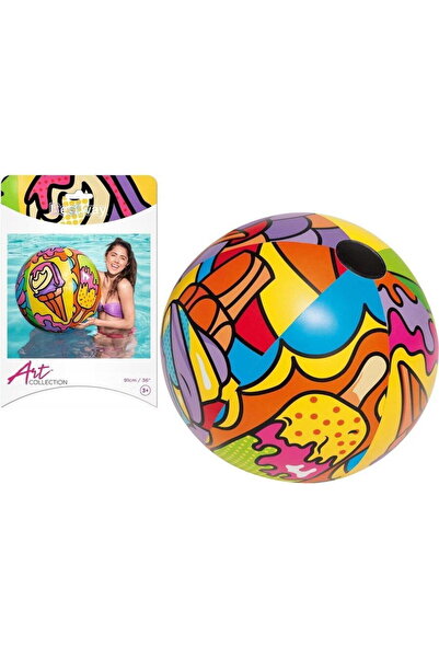 BESTWAY M Linen ge inflatable beach and pool Linen a, multicolored, 91 cm