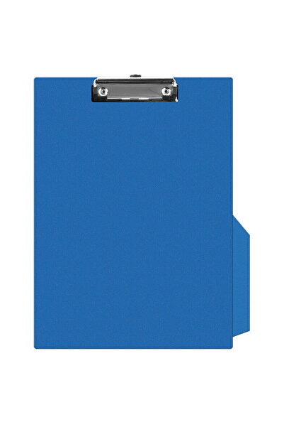 Q-Connect Clipboard simplu A4, plastifiat PVC, - albastru