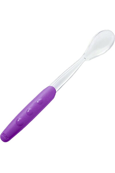 Nuk lingurițe moi pentru bebeluși, 2 buc. mov, 4 luni+