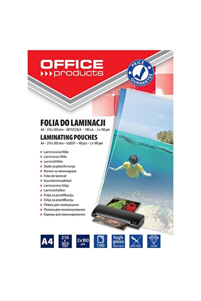 OFFICE products Folie pentru laminare, A4 100 microni 100buc/top