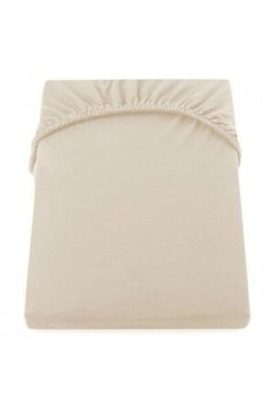 Mally Home Cearceaf De Pat Cu Elastic 200*200+25 Cm Yuny – 100%Bbc - Cream