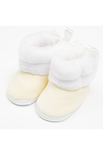 NEW BABY SHOP Ghete de iarnă pentru bebeluși New Baby bej 0-3 m, mărimea 0-3 m