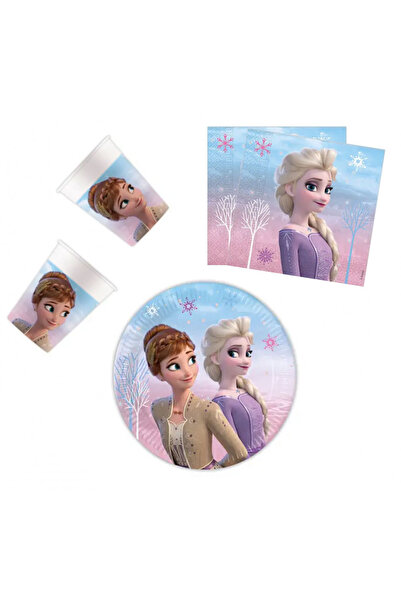 Disney Frozen Set 36 accesorii pentru petrecerea copiilor, Frozen II Wind Spirit