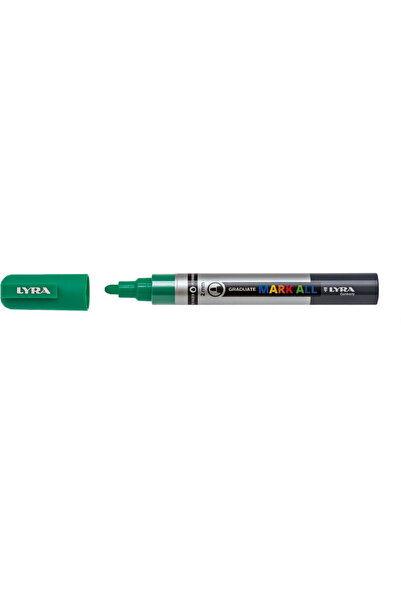 LYRA Graduate Mark All marker, water-based, 2mm tip, for any surface - emeral...