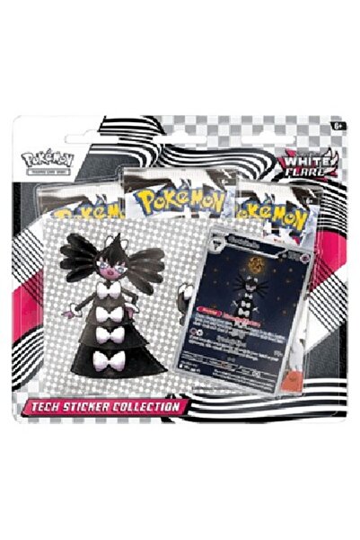 Pokemon White Flare: Colecția de autocolante Gothitelle Tech