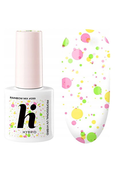 HI HYBRID Lakier hybrydowy Pop #099 Rainbow Mix 5ml