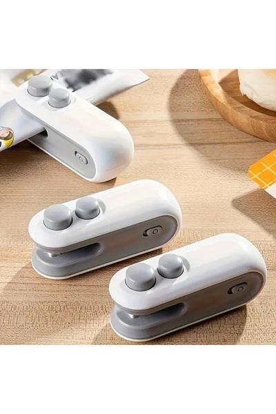 Empressco Mini USB Şarjlı Ev Isı Mühürleme Makinesi, Plastik Torba Mühürleyici