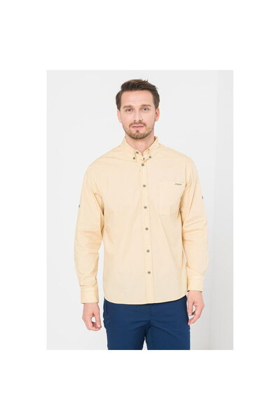 Pegas CAMASA CASUAL BARBATI BEIGE XXL