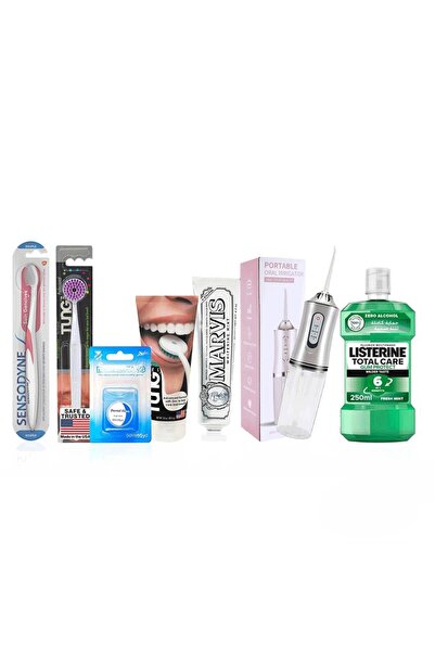 Tung مجموعة العناية اليومية بالفم وتبييض الأسنان