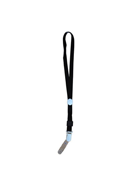 Kejea Lanyard textil, 15mm latime, - negru