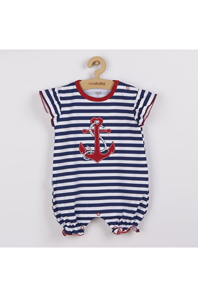 NEW BABY SHOP Girls Summer Jumpsuit New Baby Marine, size 56 (0-3m)