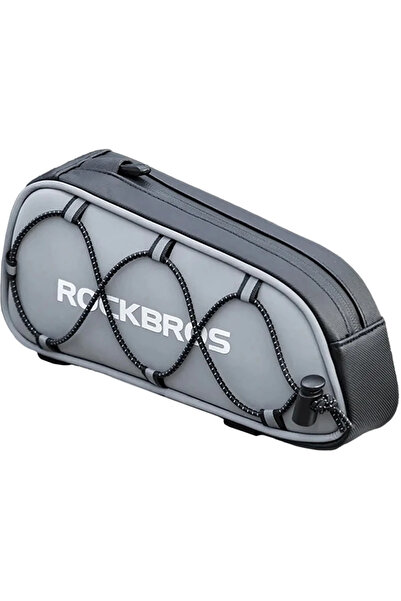 ROCKBROS 3012010901 bicycle bag for frame 0.9 l - silver