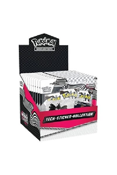 Pokemon White Flare: Expoziție de autocolante tehnice