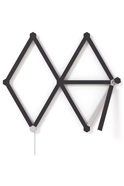 Nanoleaf Lines Skin Black Matte 9 bucăți
