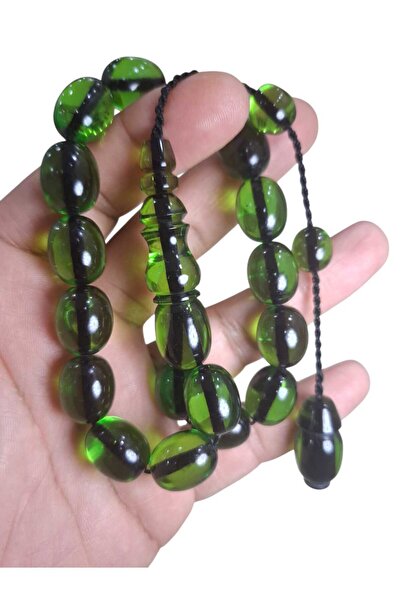 Cekke Tesbih سبحة إيفي من العنبر الناري الأصلي مقاس 13*16 مم مناسبة للاستخدام...