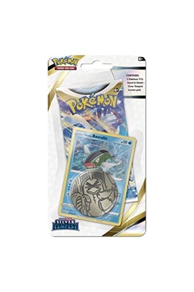 Pokemon Furtună de Argint: Hisuian Basculin, Blister cu 1 pachet