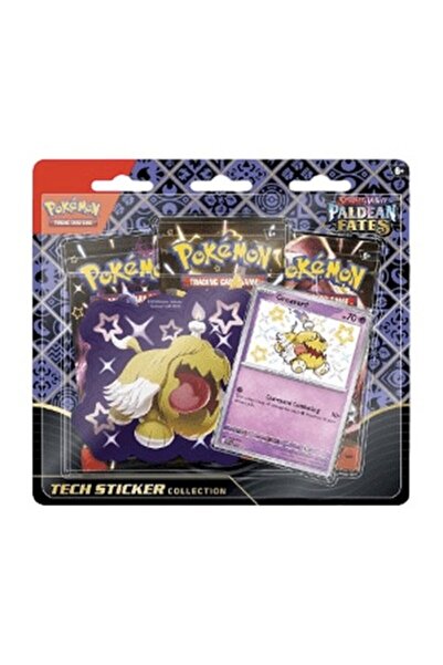 Pokemon Colecția de autocolante Paldean Fates: Greavard Tech
