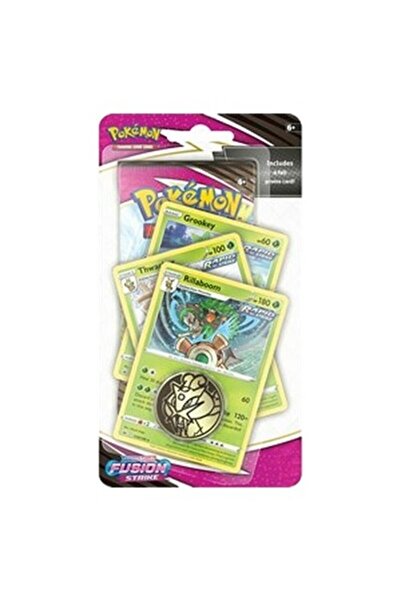 Pokemon Fusion Strike: Rillaboom Premium Checklane Blister