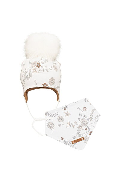 NEW BABY SHOP Căciulă cu eșarfă pentru bebeluși, model New Baby Special One A...