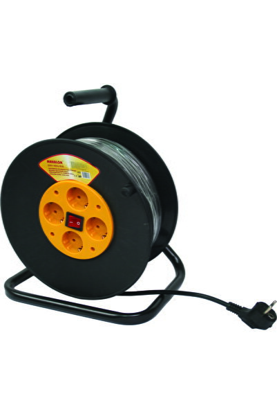 MAKALON Extension cord with reel 15m MK