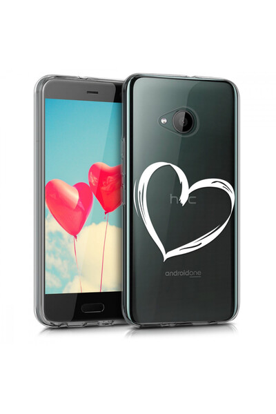 KWmobile Θήκη για HTC U11 Life, Σιλικόνη, Λευκή, 43644.02