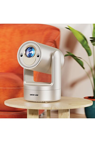 Green Lion Prisma 4 Portable Projector 4K Support, Smart Android Projector, W...