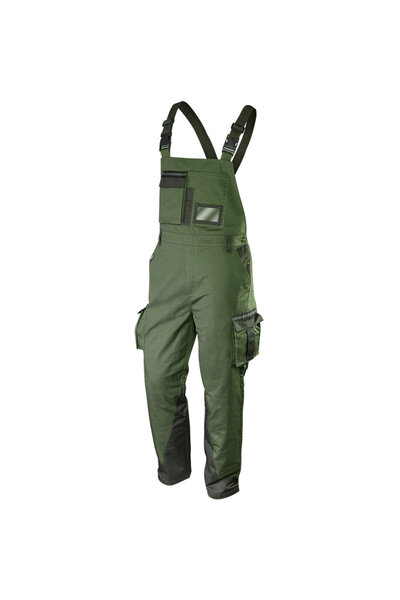 NEO Salopeta de lucru CAMO olive, marime XXL