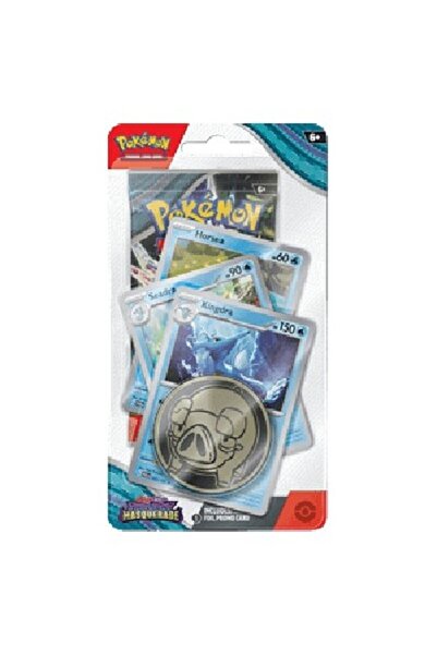 Pokemon Mascaradă Amurg: Kingdra Premium Checklane Blister