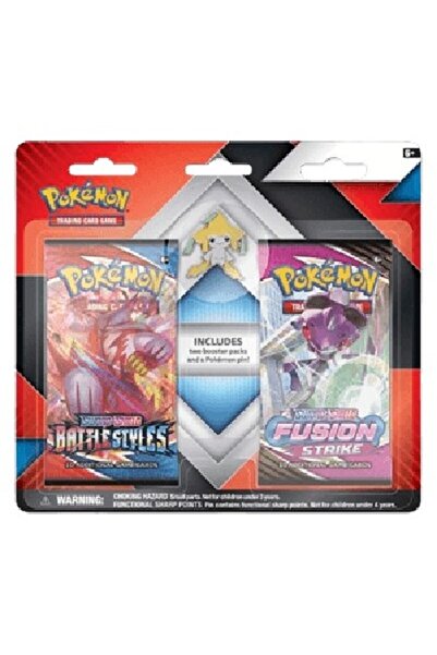 Pokemon Blister cu 2 broșe Jirachi Collectors