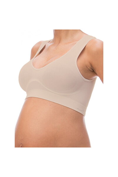RELAXSAN Maternity Support Bra 5310, Beige (Size: L)
