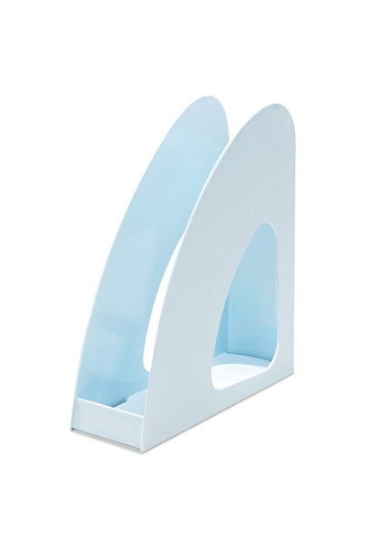 HAN Suport vertical plastic pentru cataloage Re-Loop, PP reciclat - albastru ...