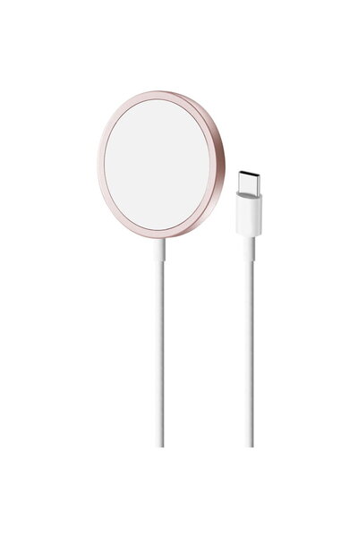 Puro Elektrik Compatibil cu USB-C MagSafe, 15W Roz