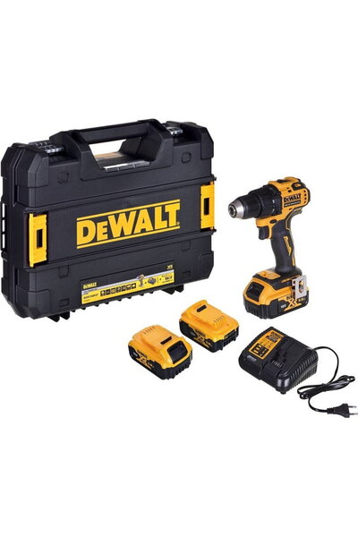 Dewalt Surubelnita 18V DCD708P3T cu acumulator 3x5.0Ah Galben