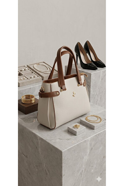 Miami Polo Black Women's Watch and Shoulder Bag Multi-Eye Gold Detailed Styli...