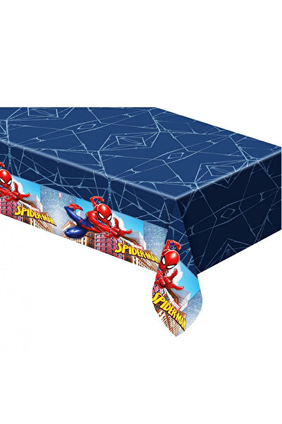 SPIDERMAN Σπάιντερ-Μαν Πολεμιστής Τρομποκρατίας Τραπεζομάντιλο Πάρτι, Πλαστικ...