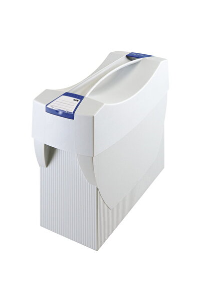 HAN Suport plastic pentru 20 dosare suspendabile, cu capac, Swing Plus - gri ...