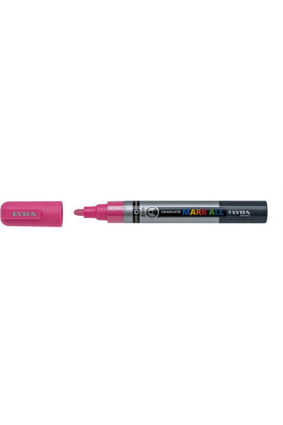 LYRA Marker Graduate Mark All, pe baza de apa, varf 2mm, pentru orice suprafa...