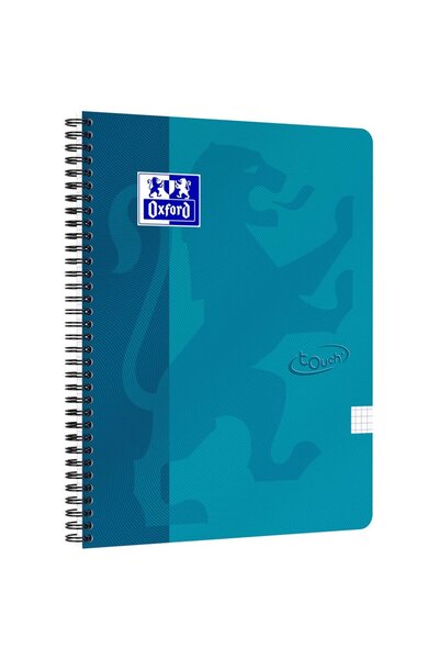 Oxford Σημειωματάριο σπιράλ Α4, School Touch, 70 φύλλα - 90γρ/τμ, 4 διάτρηση,...