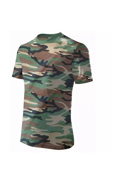 DEDRA EXIM Tricou pentru barbati S, camo, 100% bumbac