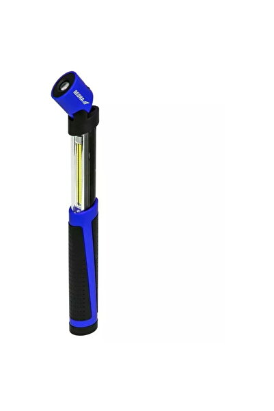 DEDRA EXIM Lanterna 2W COB LED+0.5W LED, telescopica, cu baterii